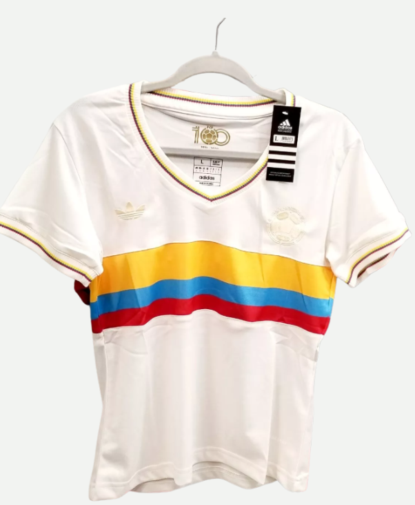 Camiseta Aniversario 100 Años Selección Colombia para Dama